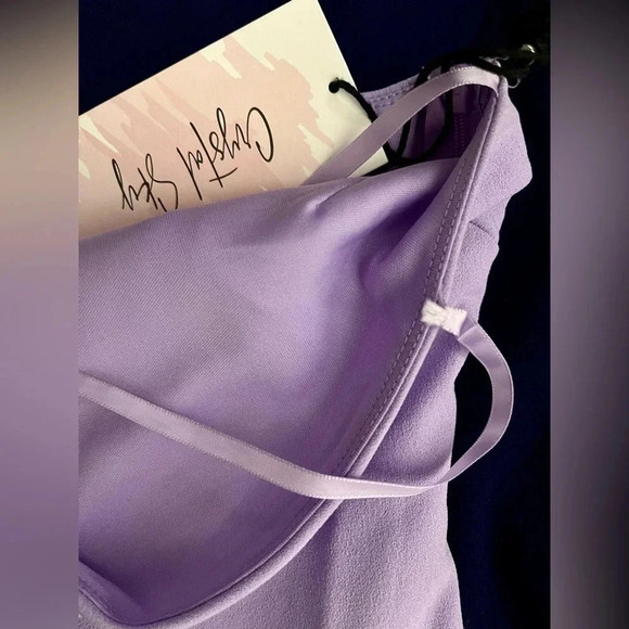 Crystal Sky Bodycon Summer Spring Graduation | Wedding Guest Dress Size: Small - Picture 8 of 8